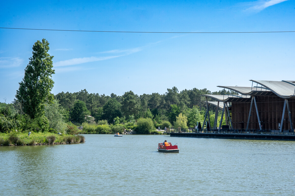 Center Parcs Le Bois aux Daims lac bateaux